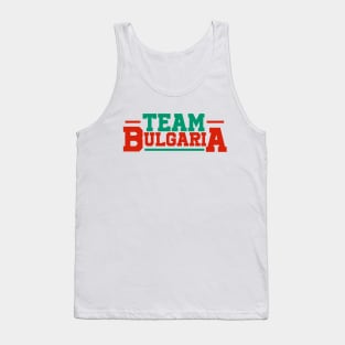 Team Bulgaria - Summer Olympics Tank Top